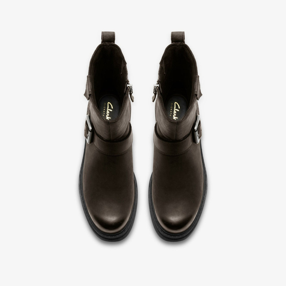 Orinoco 3 Bay Dark Grey Leather | Clarks online