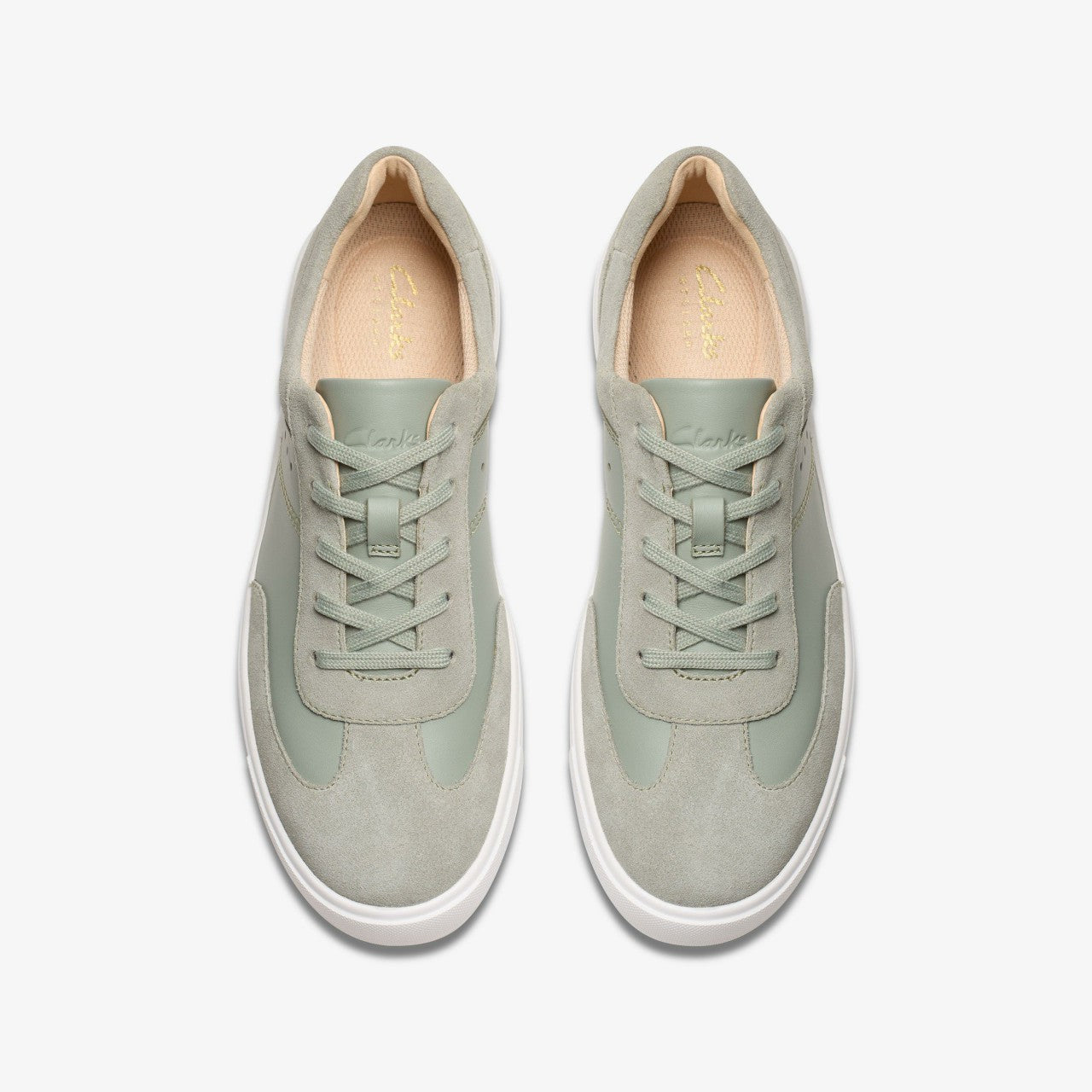 Makea Court Light Green | Clarks outlet