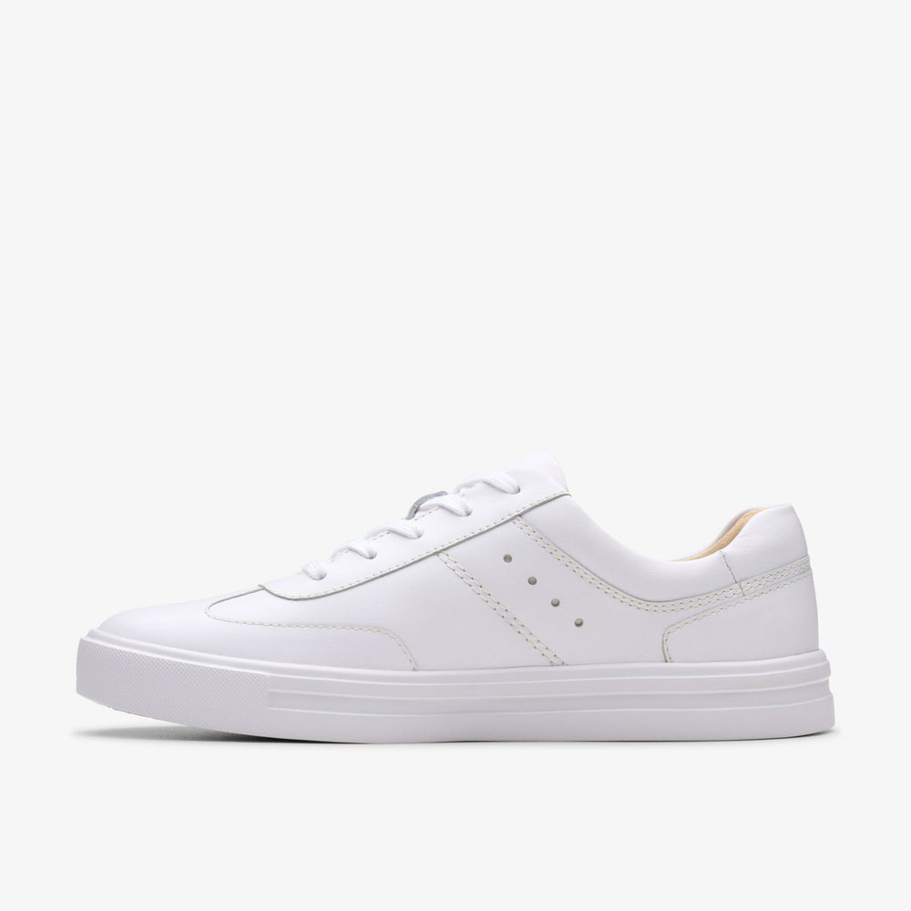 Makea Court White Leather | Clarks for sale