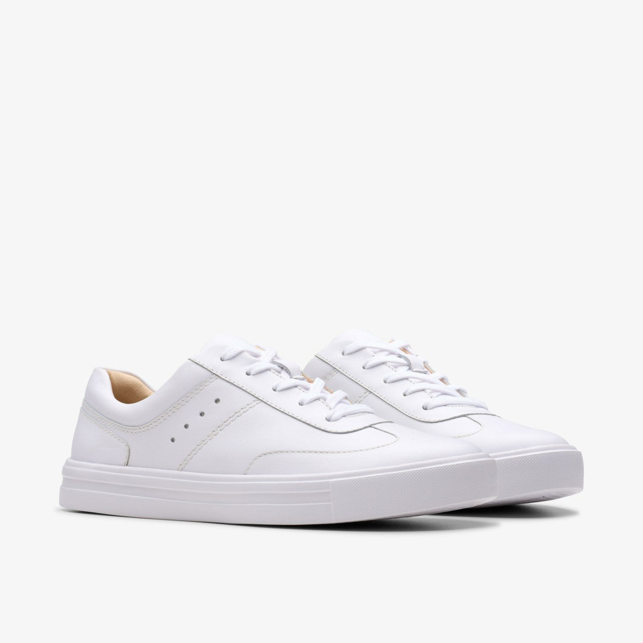 Makea Court White Leather | Clarks for sale