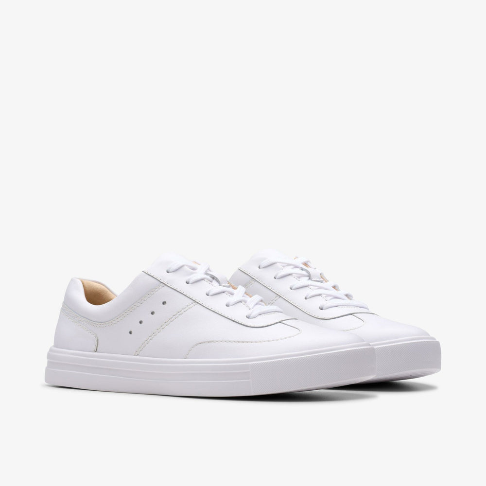 Makea Court White Leather | Clarks for sale