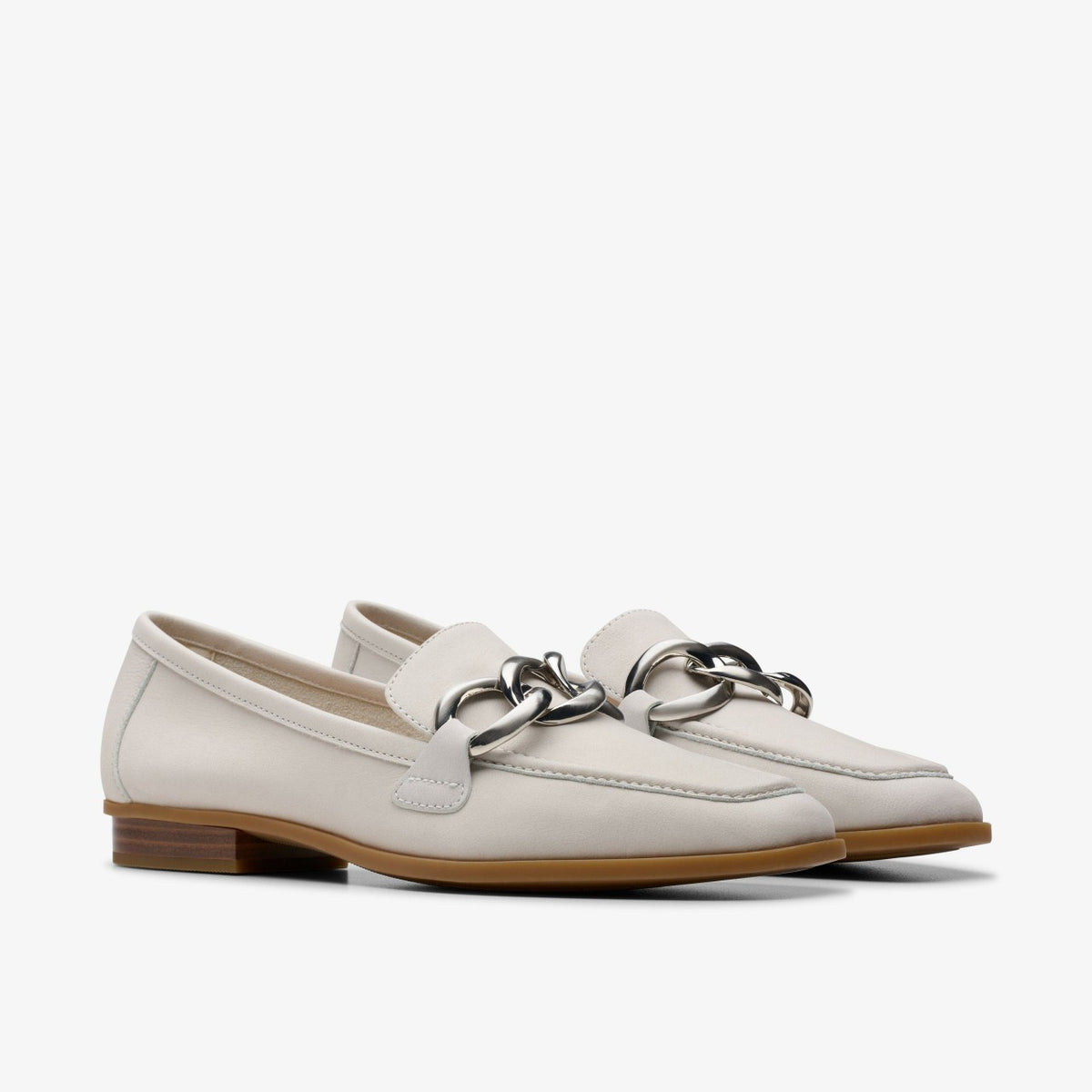 Sarafyna Iris Off White Leather | Clarks outlet