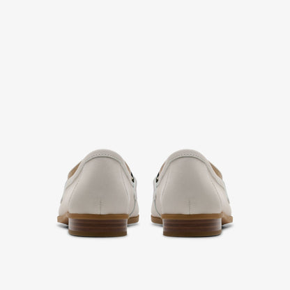 Sarafyna Iris Off White Leather | Clarks outlet