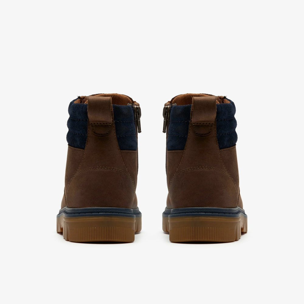 Lorcam Trail Older Dark Brown | Clarks for sale