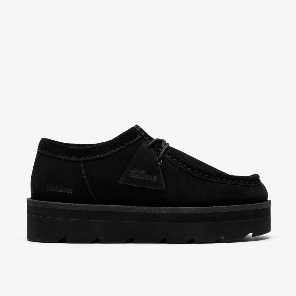 Meare Walla Black Suede | Clarks discount