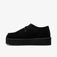 Meare Walla Black Suede | Clarks discount