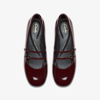 Daiss 30 Shine Burgundy Patent | Clarks Sale