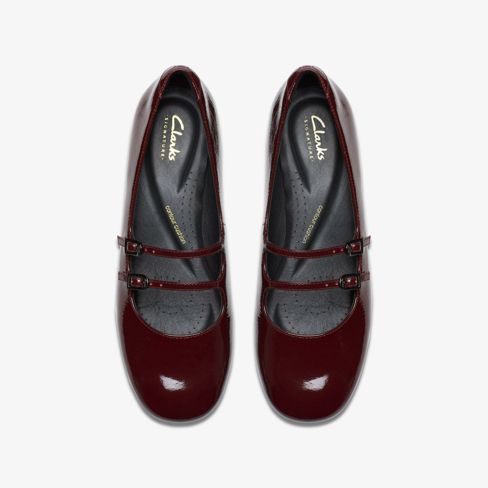 Daiss 30 Shine Burgundy Patent | Clarks Sale