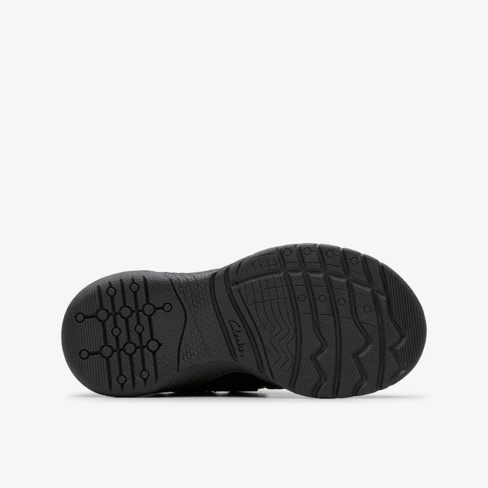 Feather Shine Kid Black | Clarks on Sale