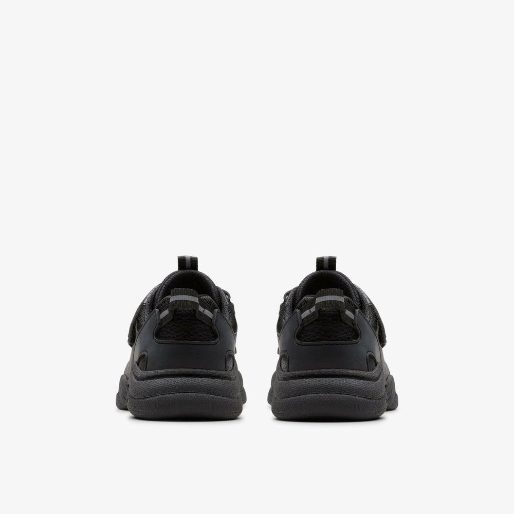 Feather Shine Kid Black | Clarks on Sale