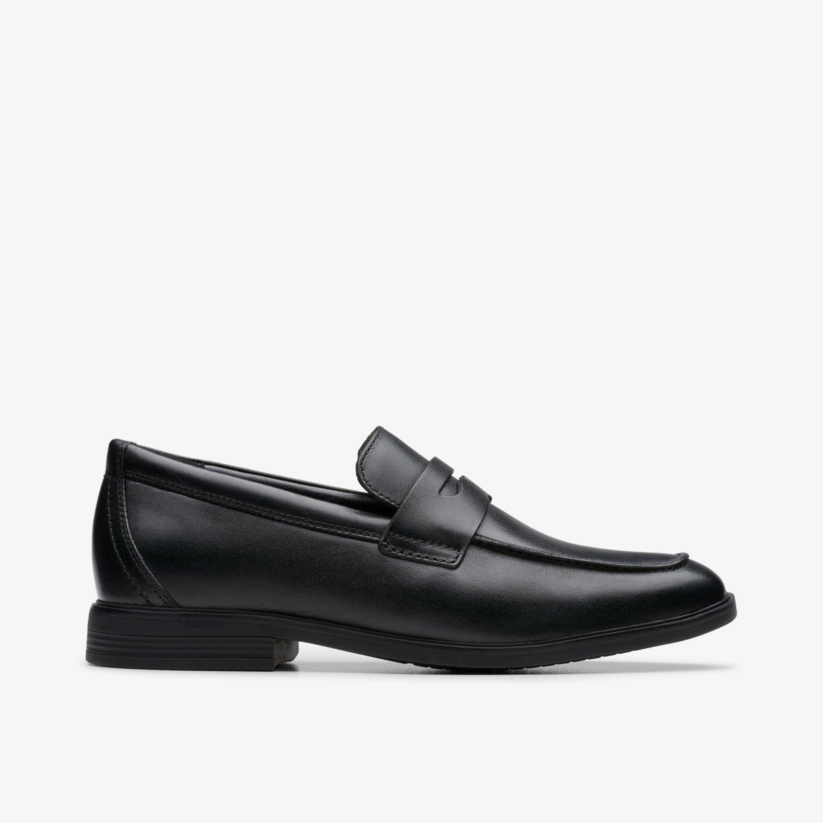 Jonwin Craft Youth Black Leather | Clarks on Sale
