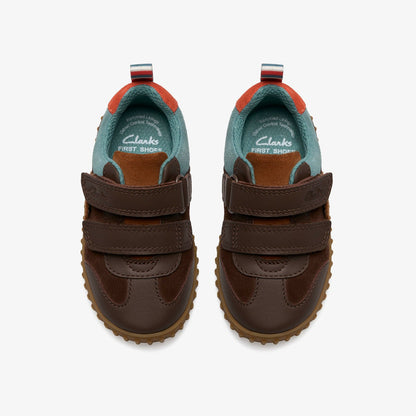Cove Den Toddler Chestnut | Clarks outlet