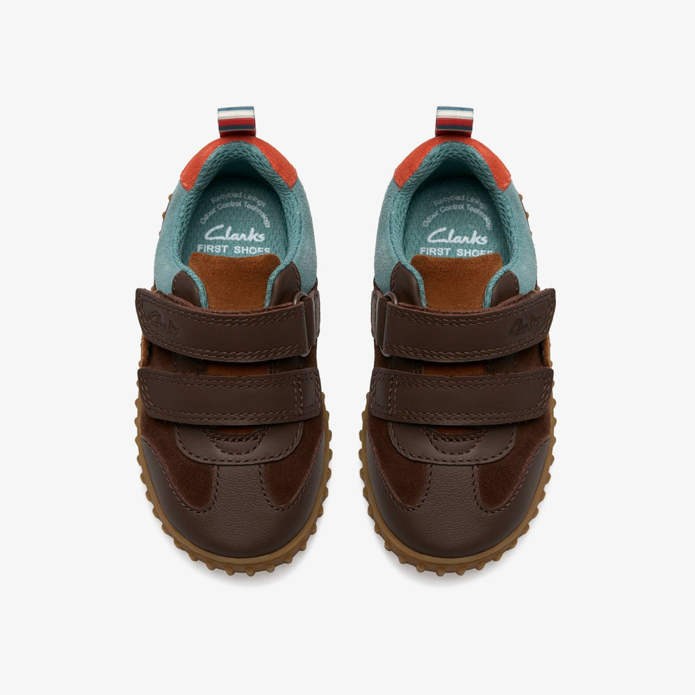 Cove Den Toddler Chestnut | Clarks outlet