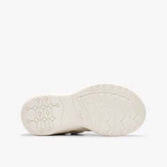 Feather Pace Kid White | Clarks discount