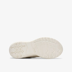 Feather Pace Older White | Clarks online