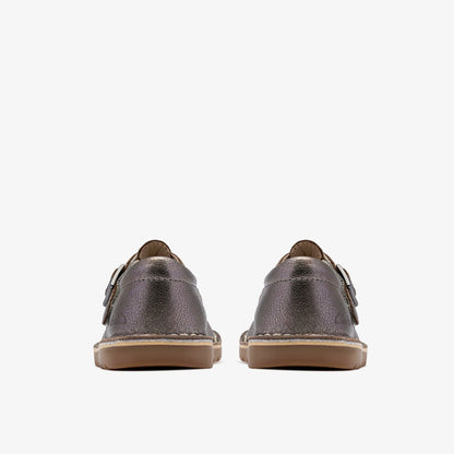 Joyful Skip Toddler Pewter | Clarks on Sale