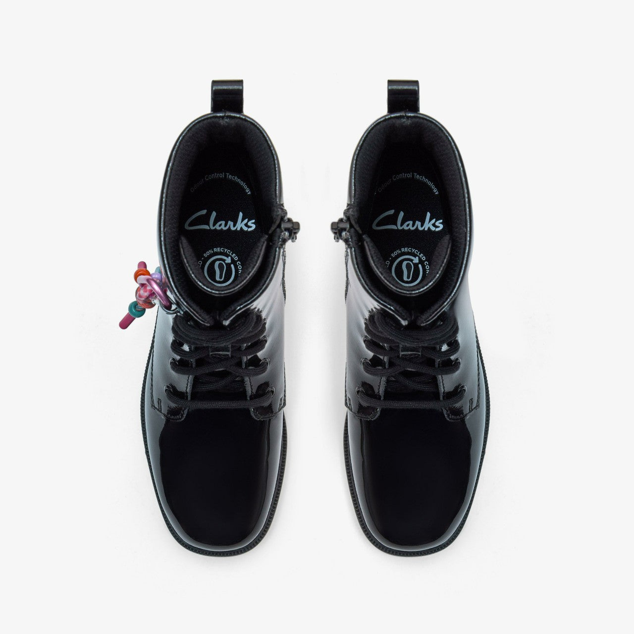 Oaklyn Charm Older Black Patent | Clarks online