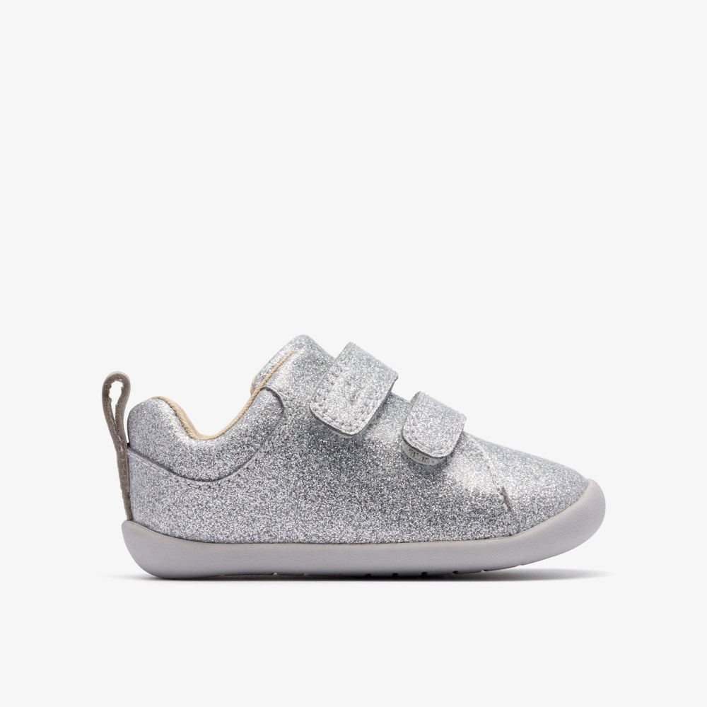 Roamer Craft Toddler Silver Patent | Clarks on Sale