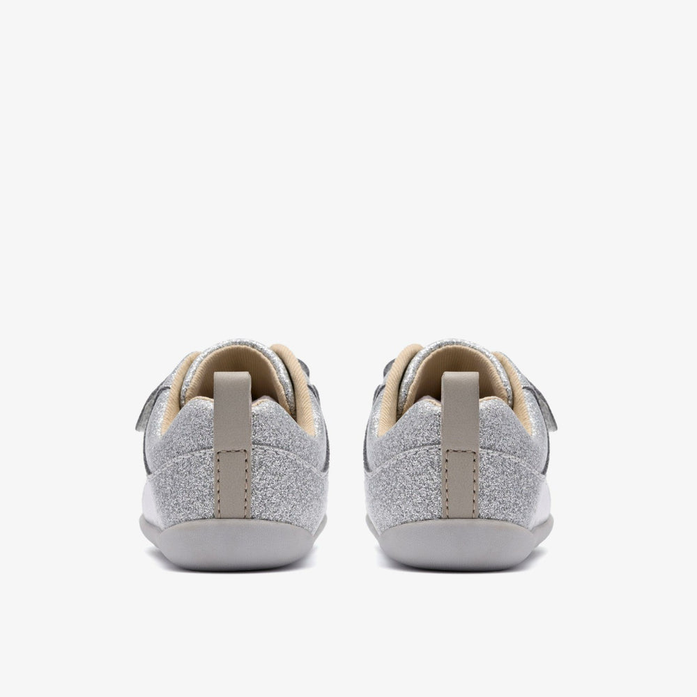 Roamer Craft Toddler Silver Patent | Clarks on Sale