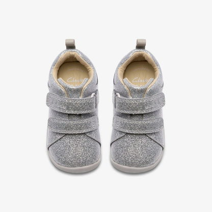 Roamer Craft Toddler Silver Patent | Clarks on Sale