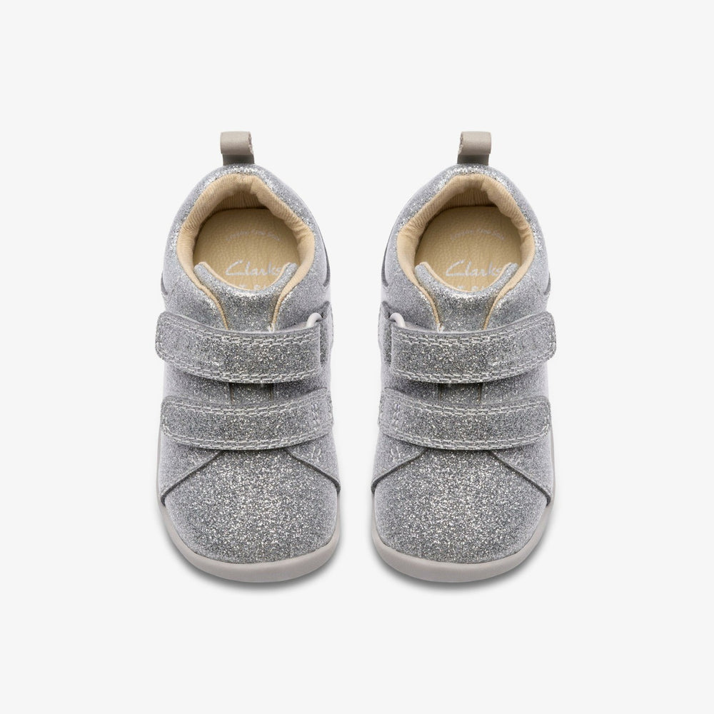 Roamer Craft Toddler Silver Patent | Clarks on Sale