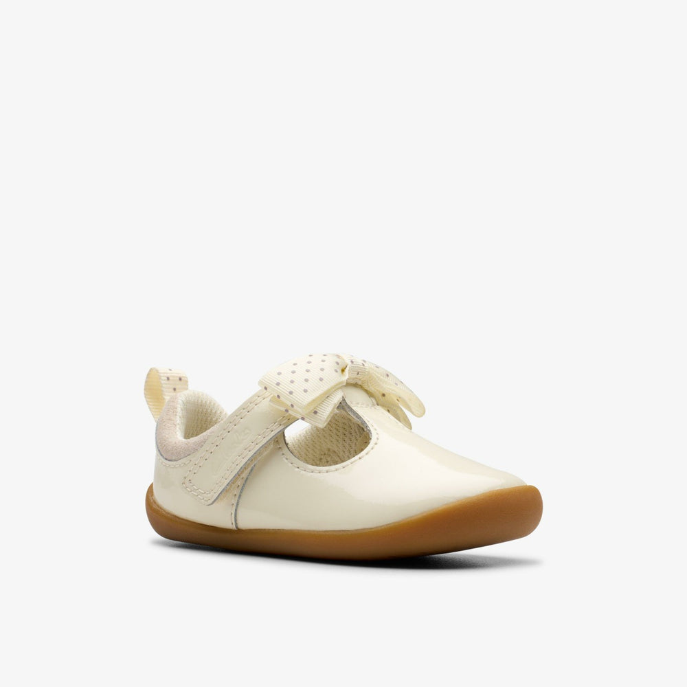 Roamer Trim Toddler Off White | Clarks discount