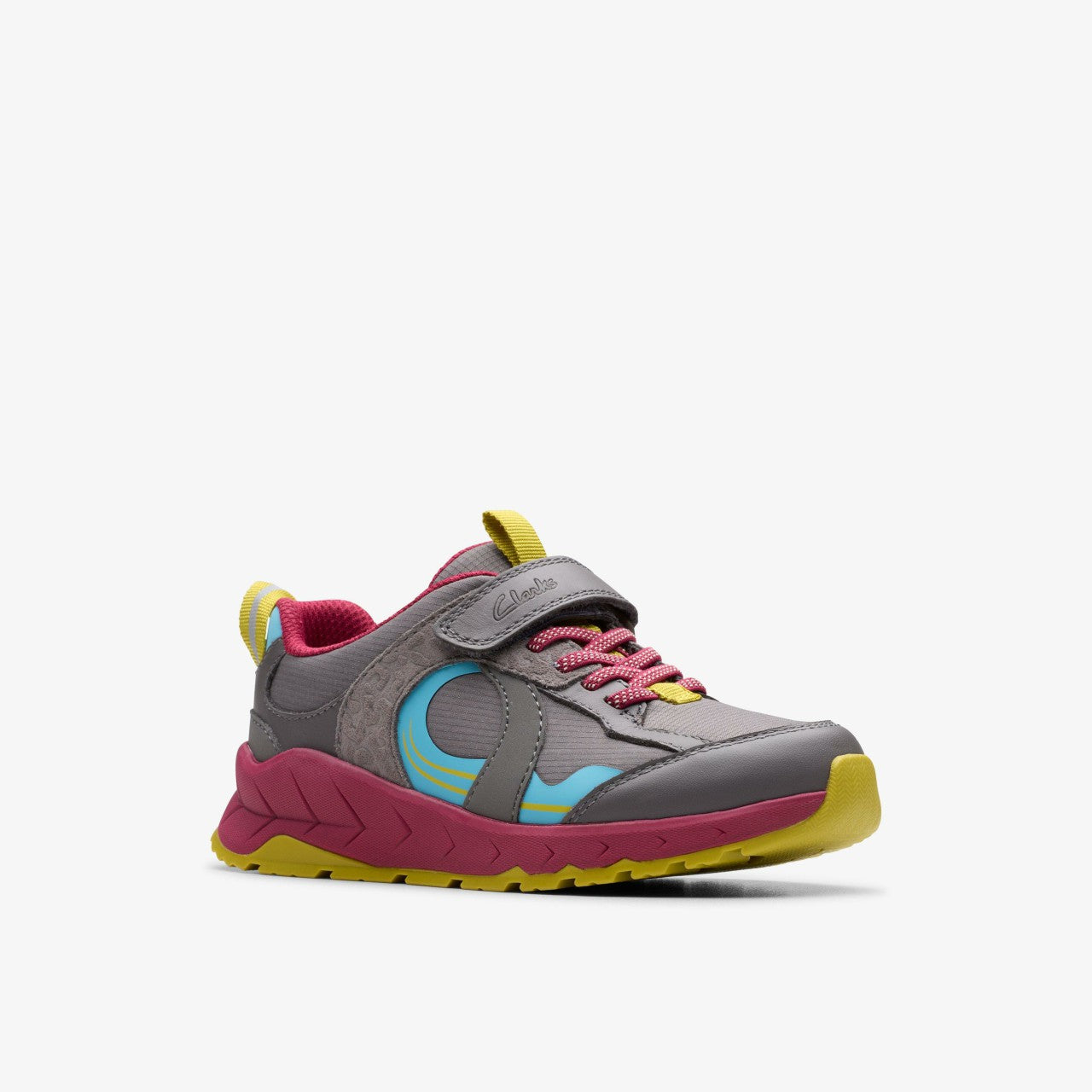Selva Hero Kid Dark Grey Combination | Clarks outlet