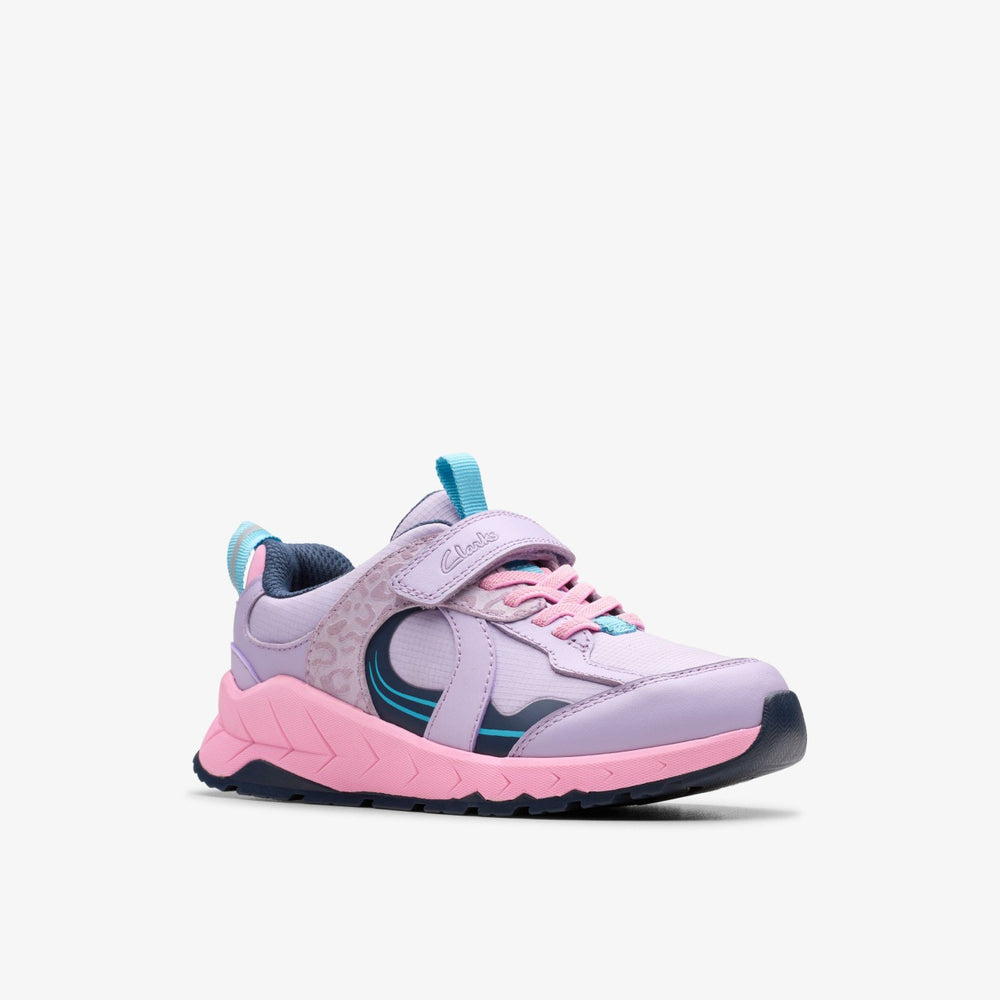 Selva Hero Kid Lilac Combination | Clarks Sale