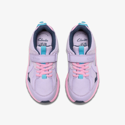 Selva Hero Kid Lilac Combination | Clarks Sale