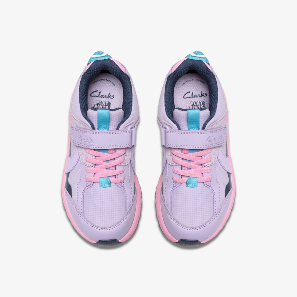 Selva Hero Kid Lilac Combination | Clarks Sale