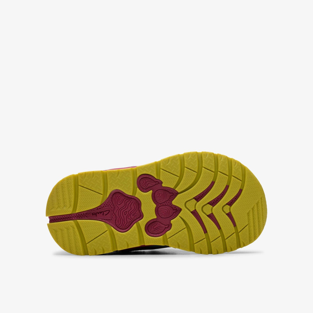 Selva Hero Toddler Dark Grey Combination | Clarks outlet