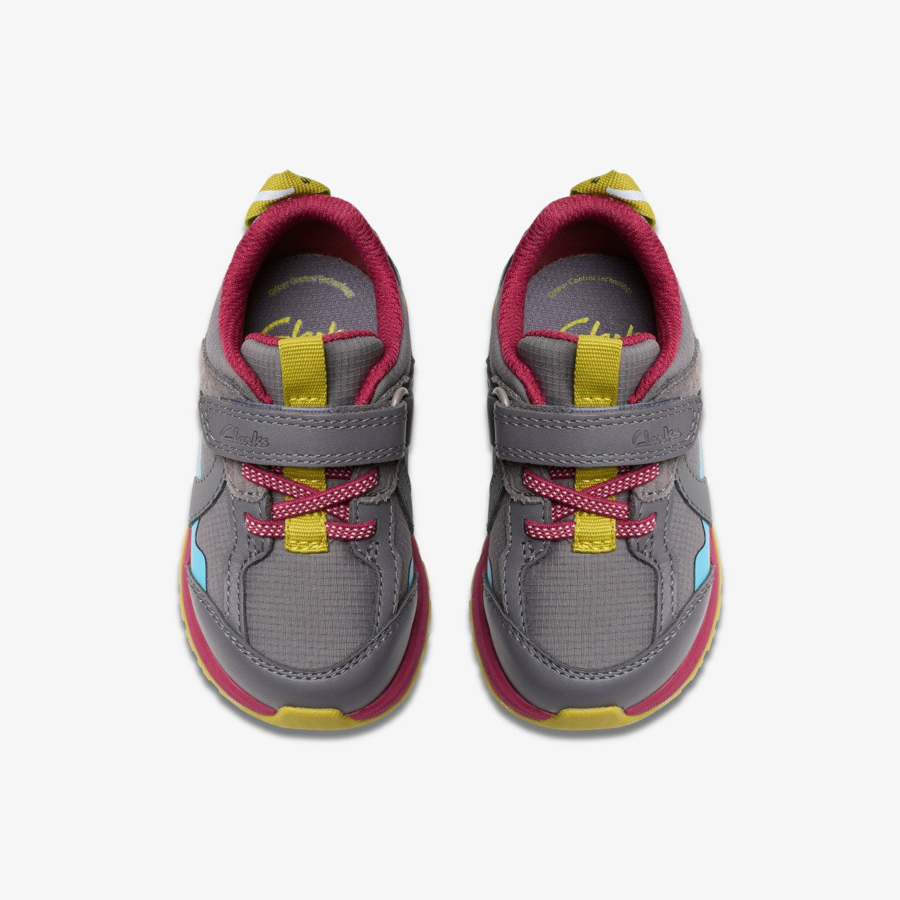 Selva Hero Toddler Dark Grey Combination | Clarks outlet
