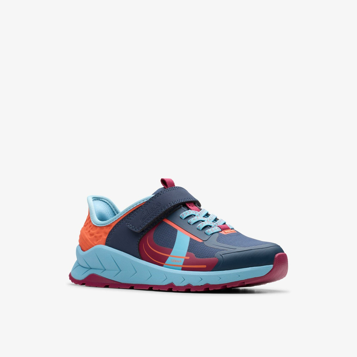 Selva Lane Kid Navy Combination | Clarks discount