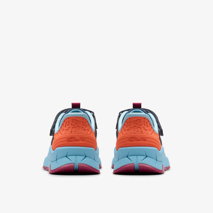 Selva Lane Kid Navy Combination | Clarks discount