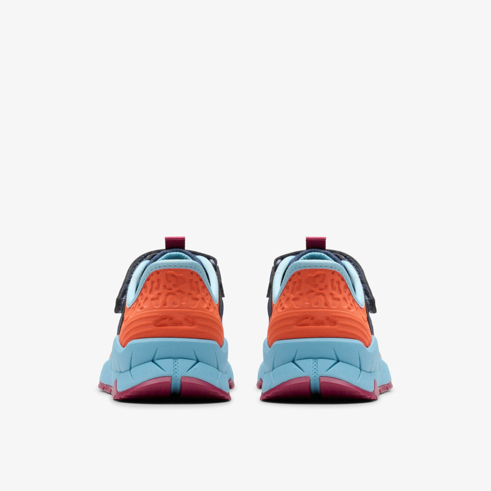 Selva Lane Kid Navy Combination | Clarks discount