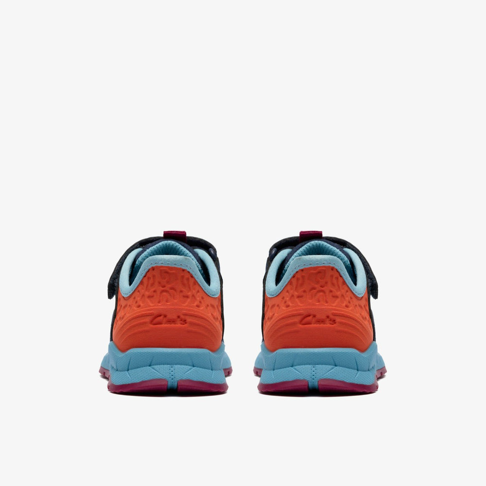 Selva Lane Toddler Navy Combination | Clarks Sale