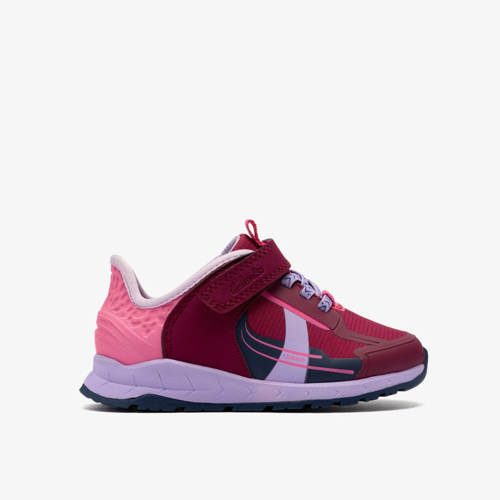 Selva Lane Toddler Berry Combination | Clarks on Sale