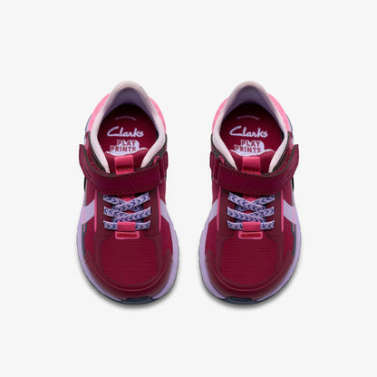 Selva Lane Toddler Berry Combination | Clarks on Sale