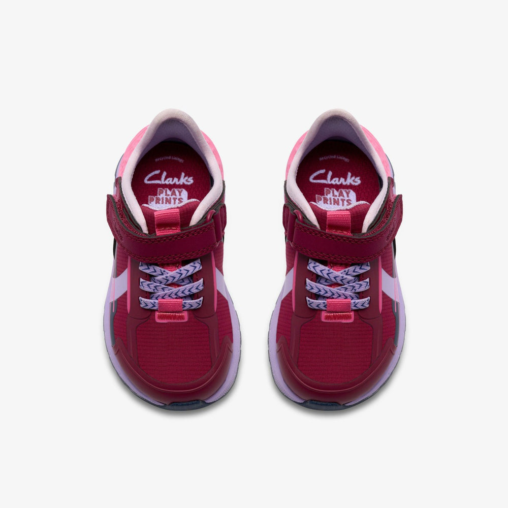 Selva Lane Toddler Berry Combination | Clarks on Sale
