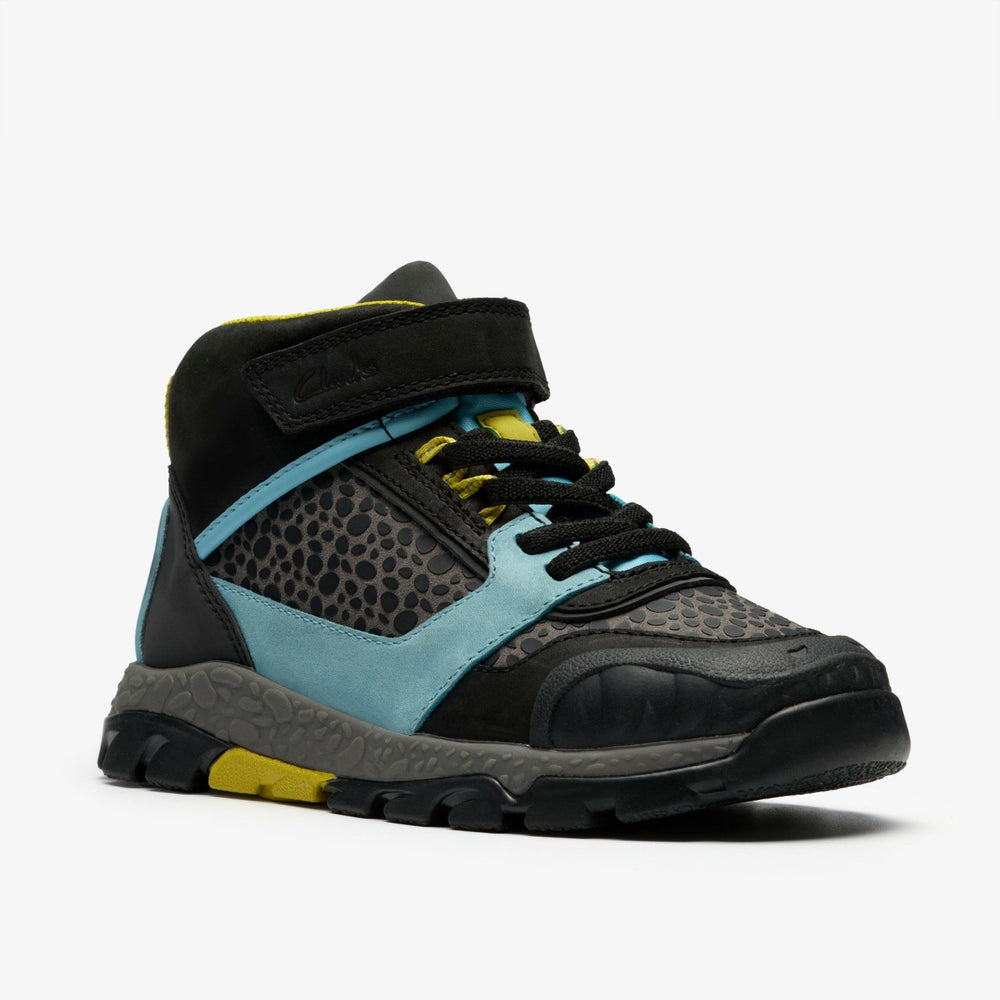 Steggy 2 Tri Kid Grey Combination | Clarks discount