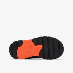 Steggy 2 Fly Kid Black/Orange | Clarks for sale