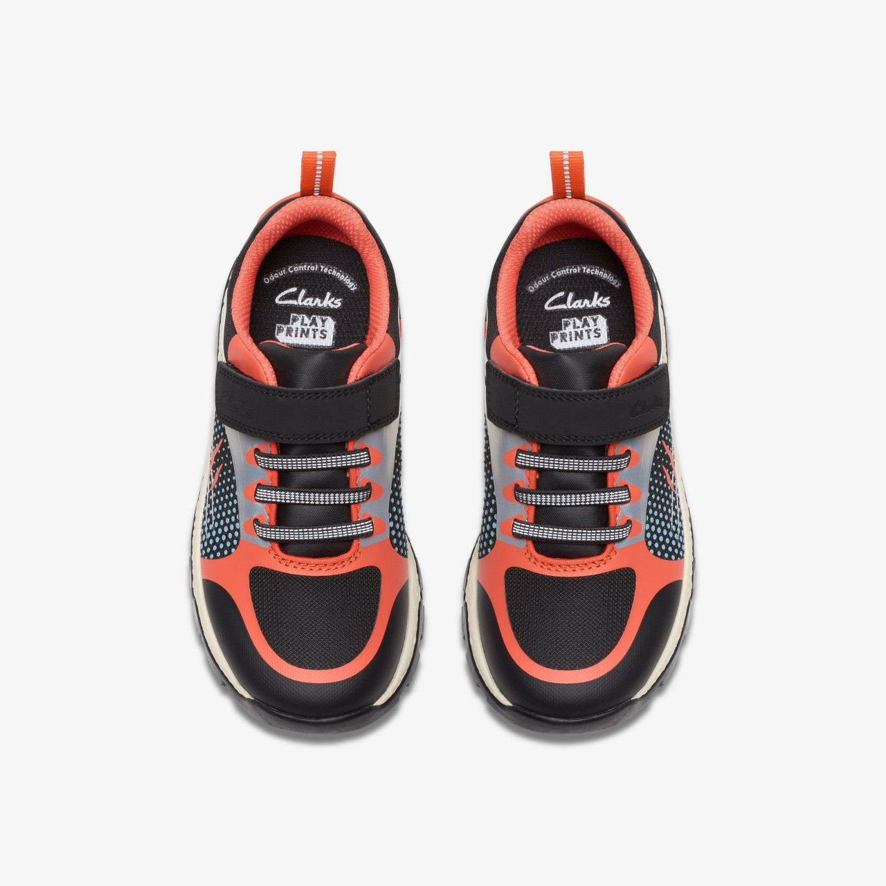 Steggy 2 Fly Kid Black/Orange | Clarks for sale