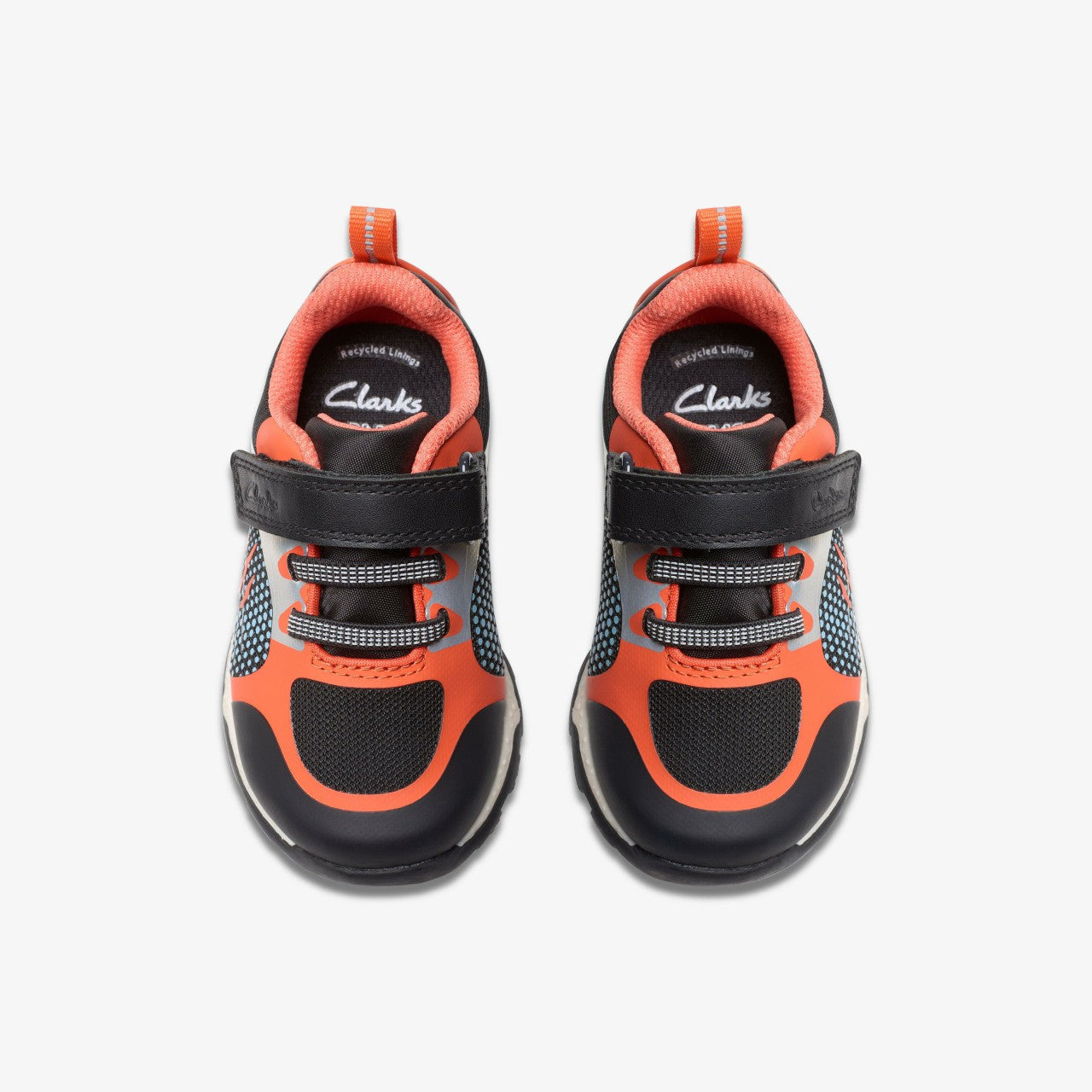 Steggy 2 Fly Toddler Black/Orange | Clarks outlet