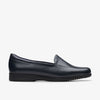 Navy Leather