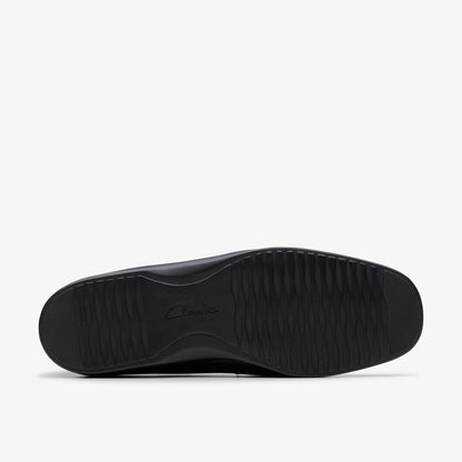 Georgia Loafer Navy Leather | Clarks for sale