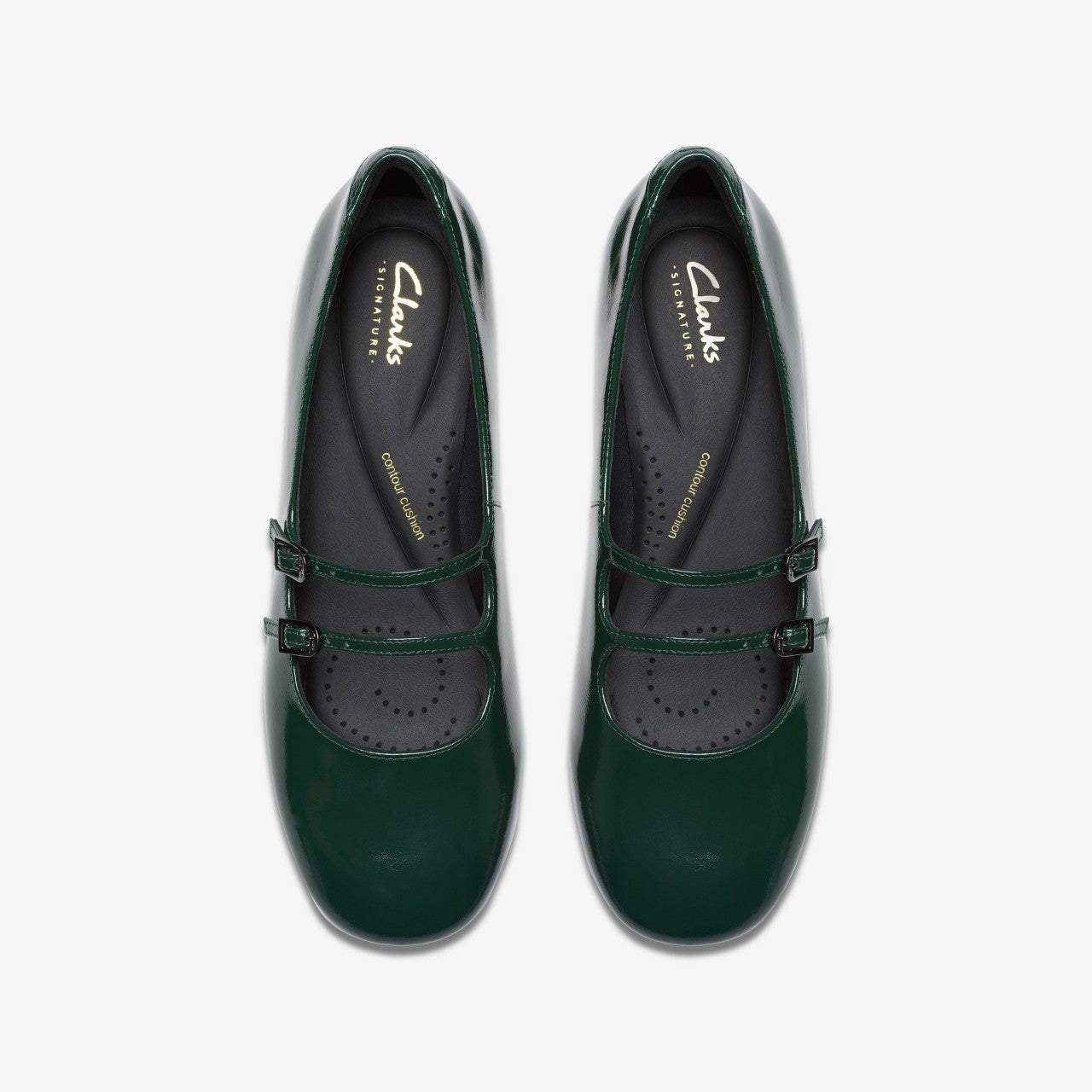 Daiss 30 Shine Dark Green | Clarks for sale