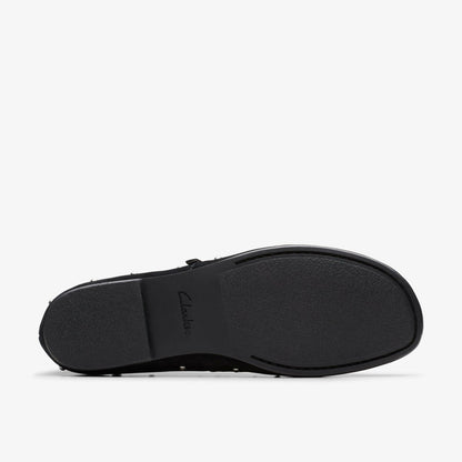 Livia Stud Black Suede | Clarks for sale