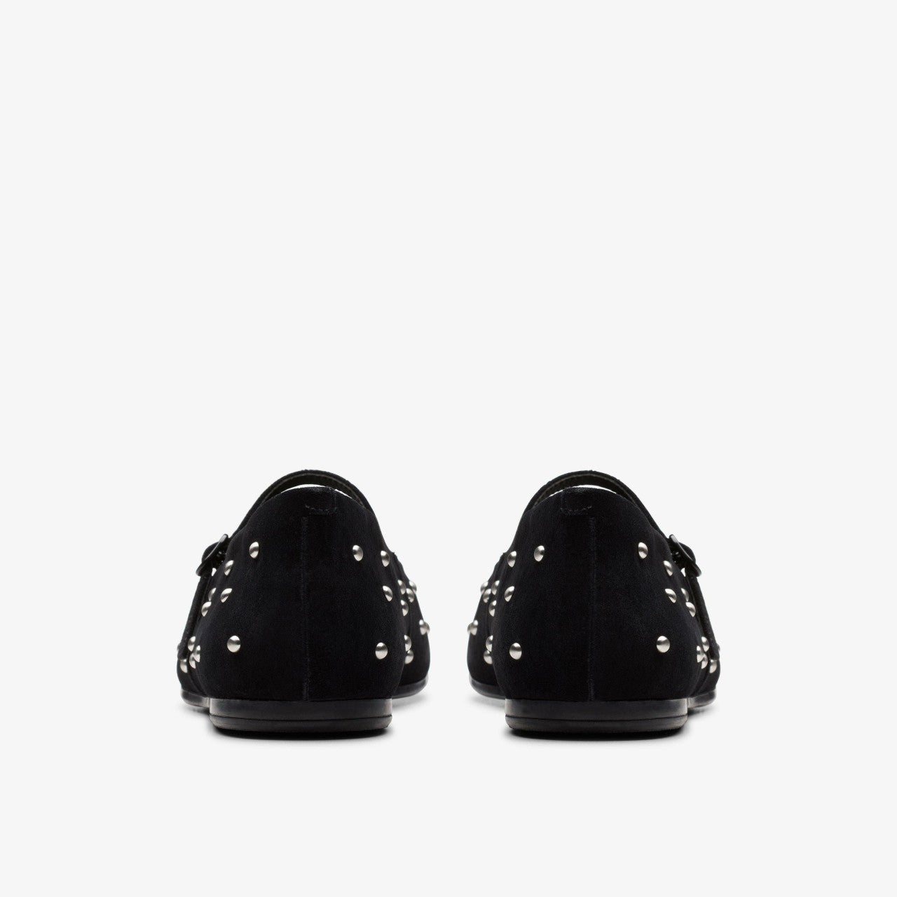 Livia Stud Black Suede | Clarks for sale