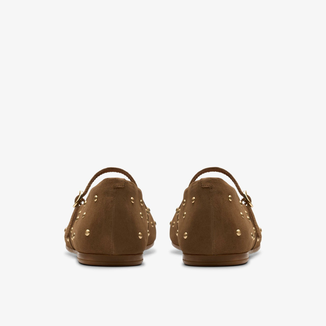 Livia Stud Walnut Suede | Clarks Sale