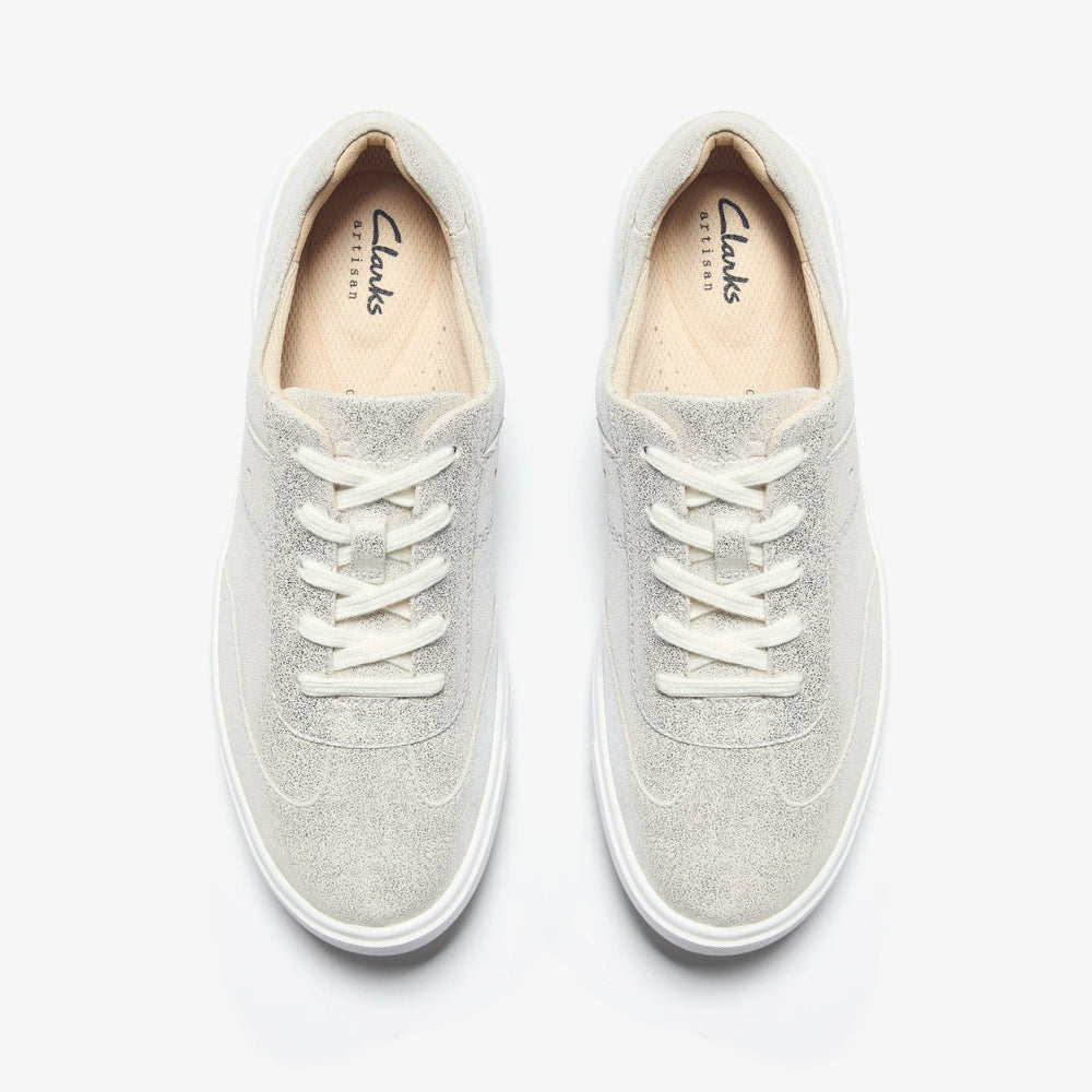 Makea Court Metallic Leather | Clarks Sale